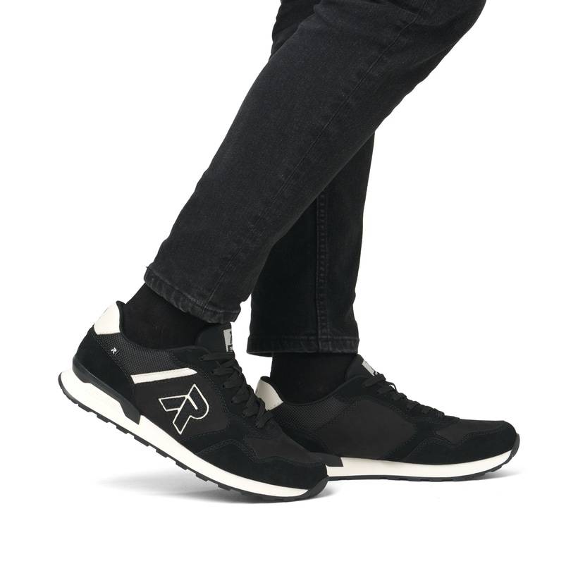Rieker Artikelnummer U0309-00 Rieker Herren Sneaker Low Urbanschwarz