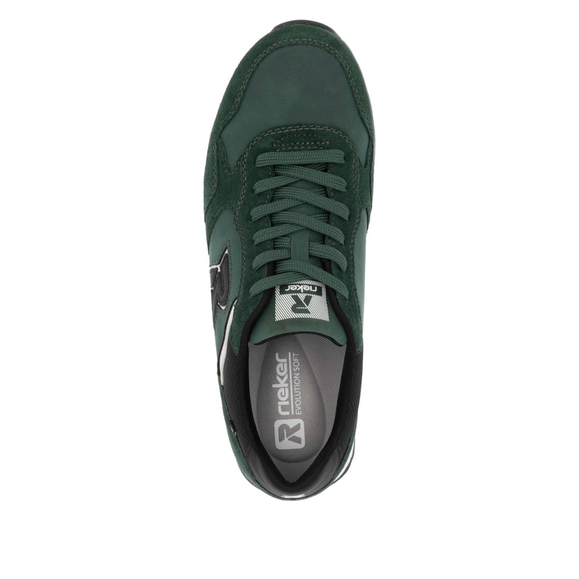 Rieker Artikelnummer U0309-54 Rieker Herren Sneaker Low Waldgrün