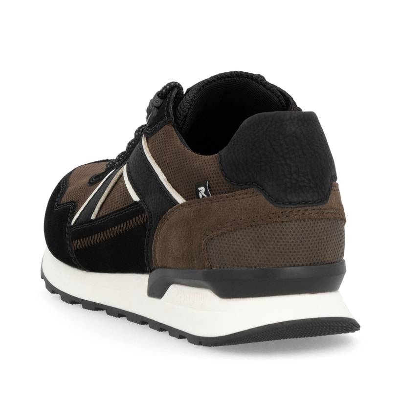 Rieker Artikelnummer U0310-25 Rieker Herren Sneaker Low Zimtbraun-schwarz