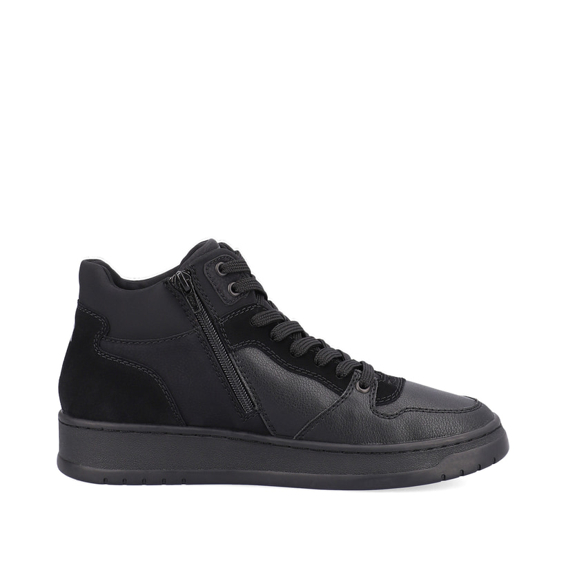 Rieker Artikelnummer U0460-00 Rieker Herren Sneaker High Steel Black