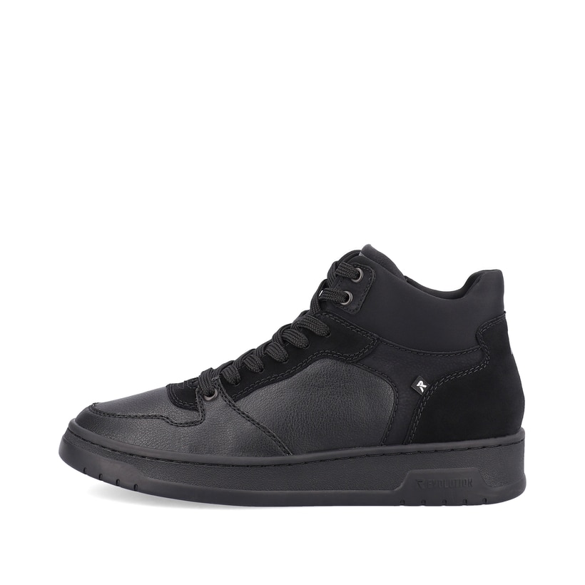 Rieker Artikelnummer U0460-00 Rieker Herren Sneaker High steel black
