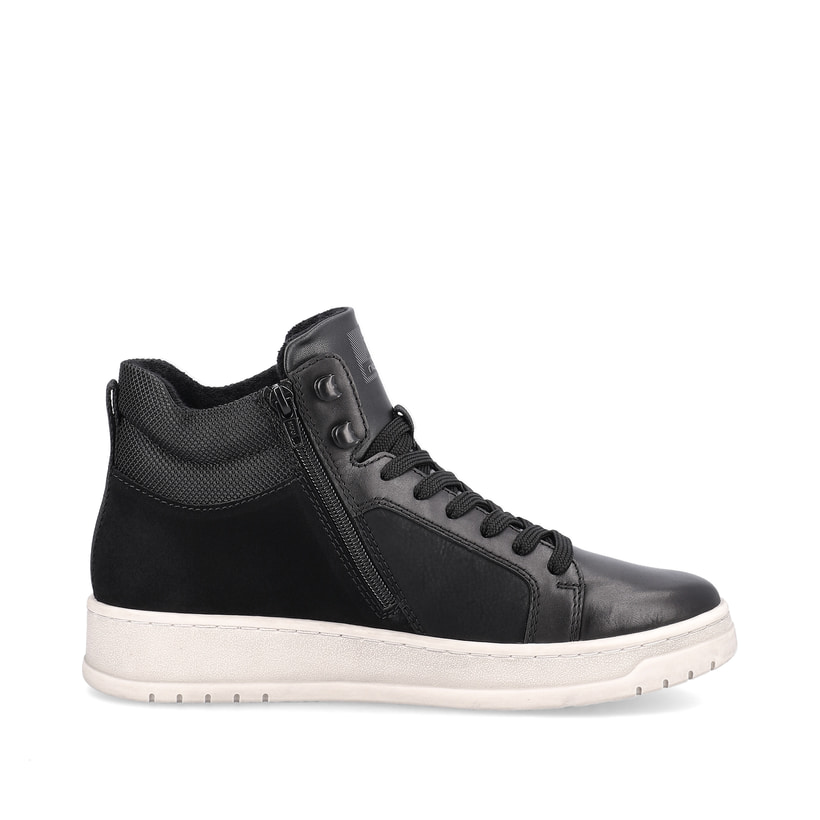 Rieker Artikelnummer U0461-00 Rieker Herren Sneaker High Steel Black