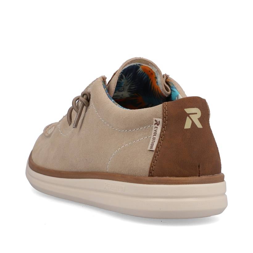 Rieker Artikelnummer U0602-62 Rieker Herren Slipper Cream Beige