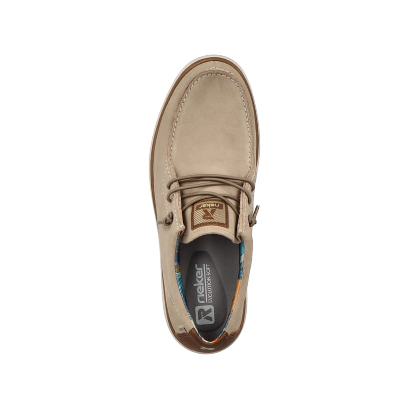 Rieker Artikelnummer U0602-62 Rieker Herren Slipper Cream Beige