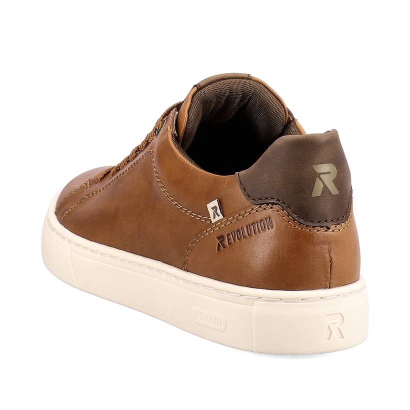 Rieker Artikelnummer U0700-24 Rieker Herren Sneaker Low Wood Brown
