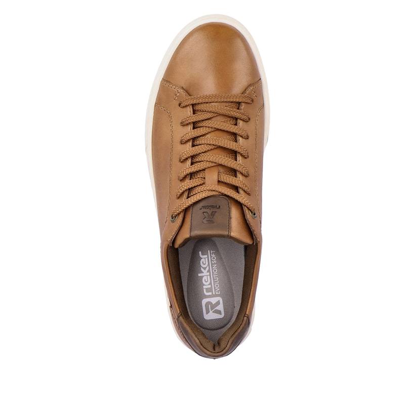 Rieker Artikelnummer U0700-24 Rieker Herren Sneaker Low Wood Brown