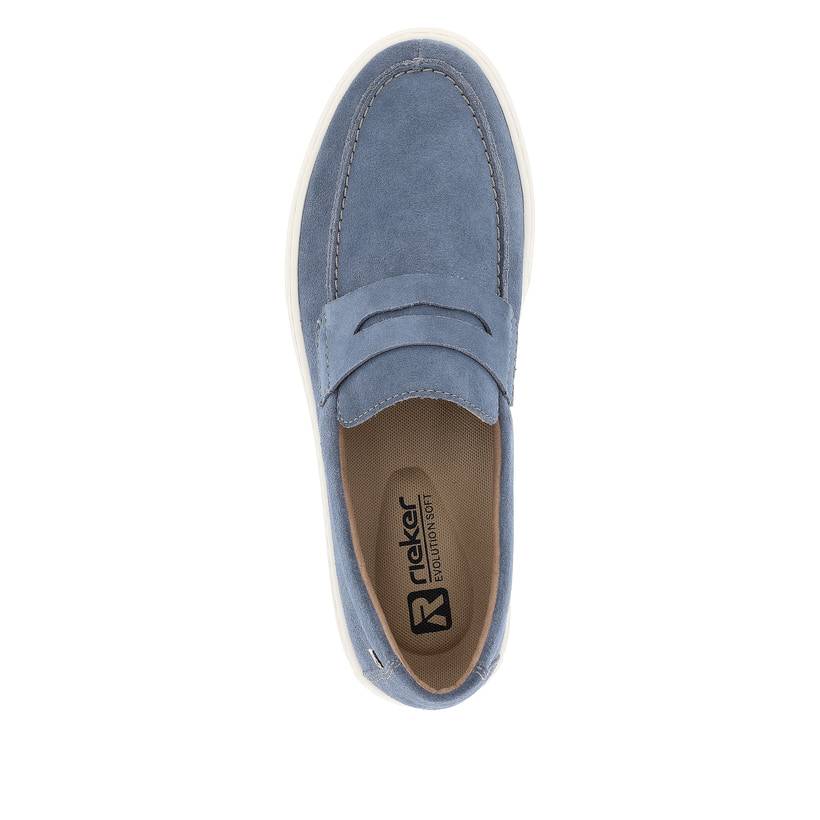 Rieker Artikelnummer U0703-14 Rieker Herren Slipper Ocean Blue