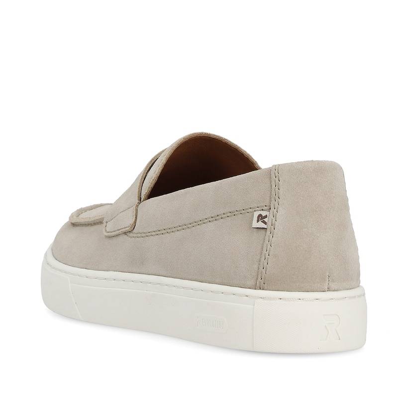 Rieker Artikelnummer U0703-62 Rieker Herren Slipper Light Beige