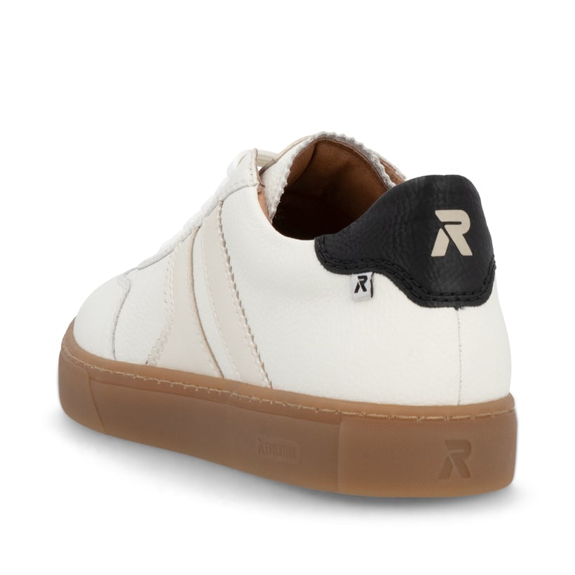 Rieker Artikelnummer U0707-80 Rieker Herren Sneaker Low Reinweiß