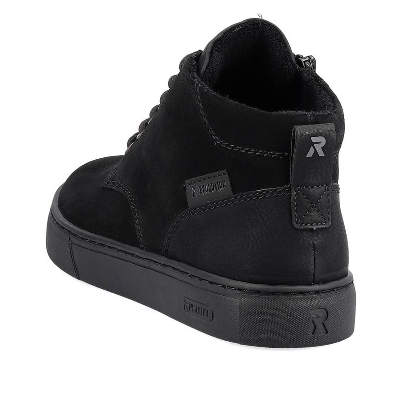 Rieker Artikelnummer U0762-00 Rieker Herren Sneaker High Steel Black