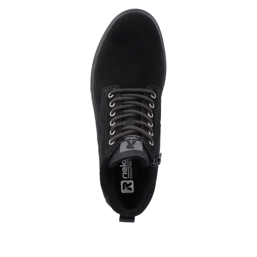 Rieker Artikelnummer U0762-00 Rieker Herren Sneaker High Steel Black