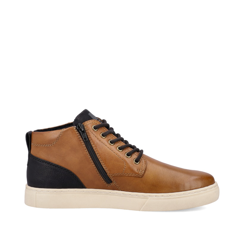 Rieker Artikelnummer U0762-24 Rieker Herren Sneaker High Caramel Brown