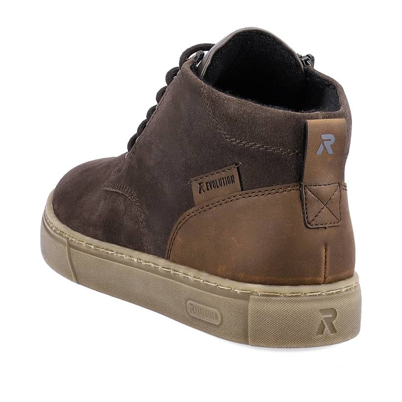 Rieker Artikelnummer U0762-45 Rieker Herren Sneaker High Dusty Grey