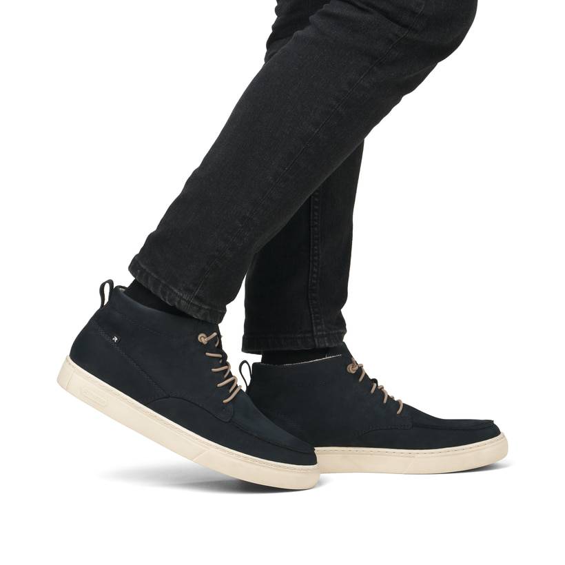 Rieker Artikelnummer U0770-14 Rieker Herren Kurzstiefel Dunkelblau