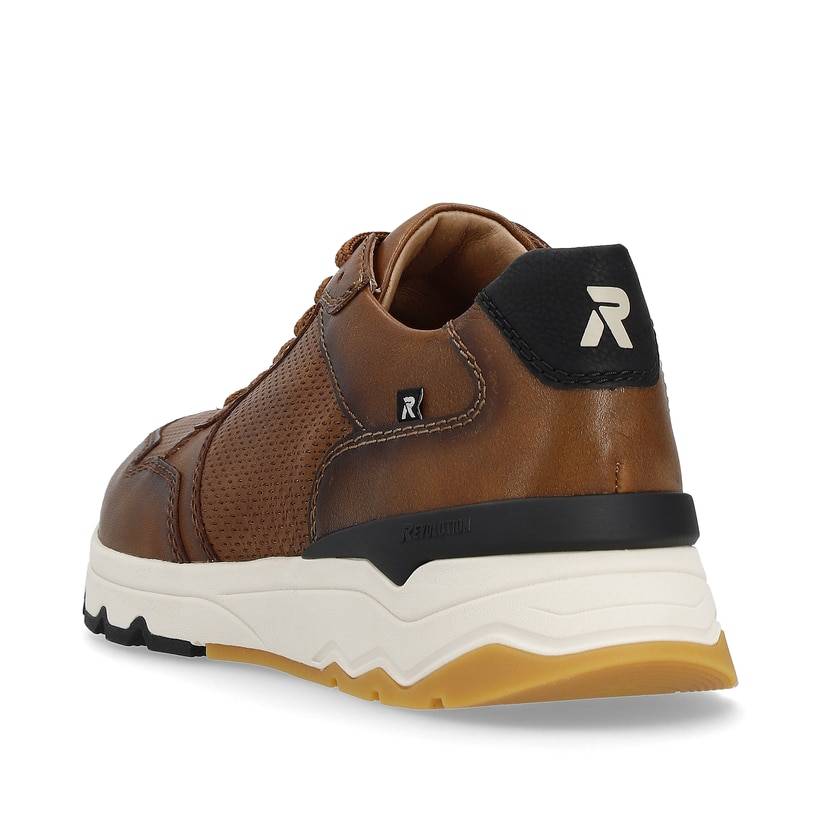 Rieker Artikelnummer U0900-24 Rieker Herren Sneaker Low Nut Brown