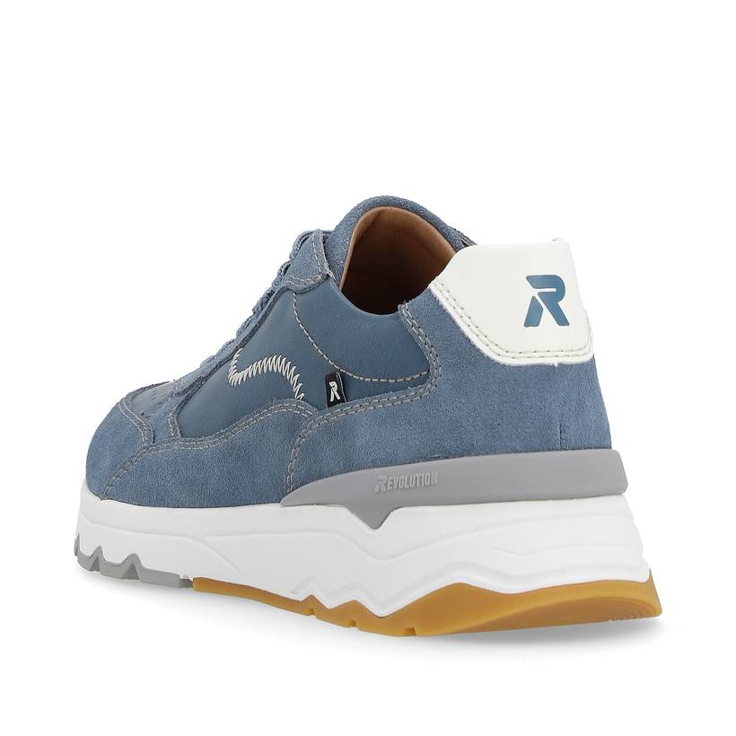Rieker Artikelnummer U0901-14 Rieker Herren Sneaker Low Ocean Blue