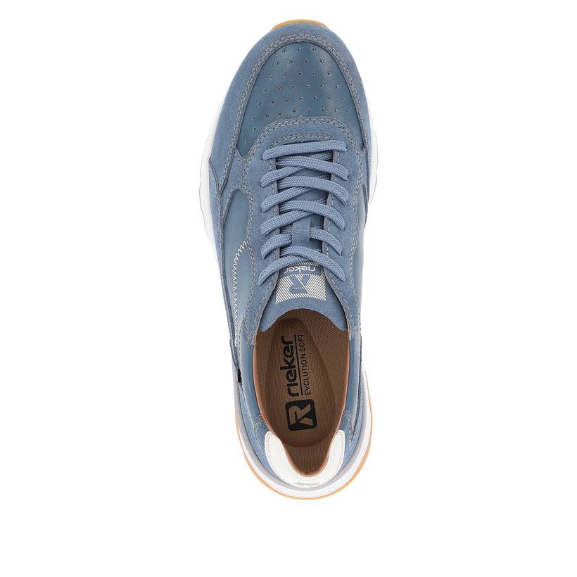 Rieker Artikelnummer U0901-14 Rieker Herren Sneaker Low Ocean Blue