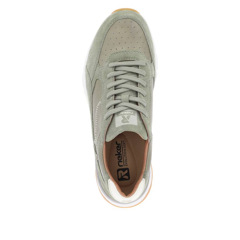 Rieker Artikelnummer U0901-52 Rieker Herren Sneaker Low Khaki