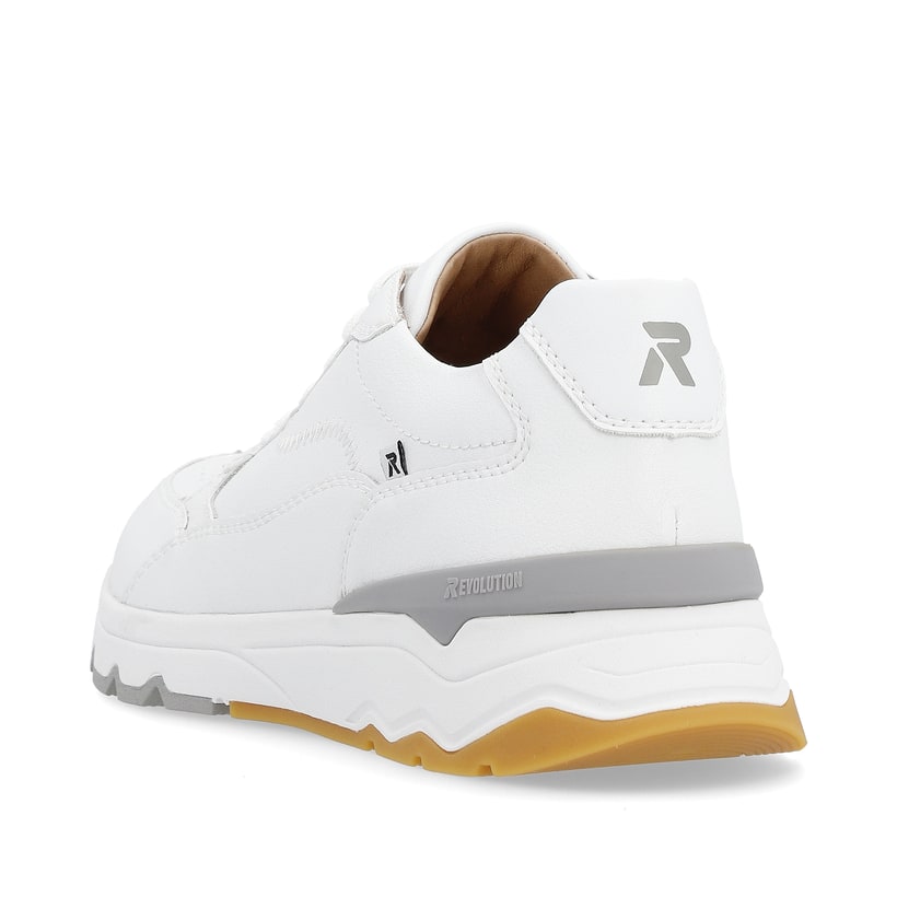 Rieker Artikelnummer U0901-80 Rieker Herren Sneaker Low Swan White
