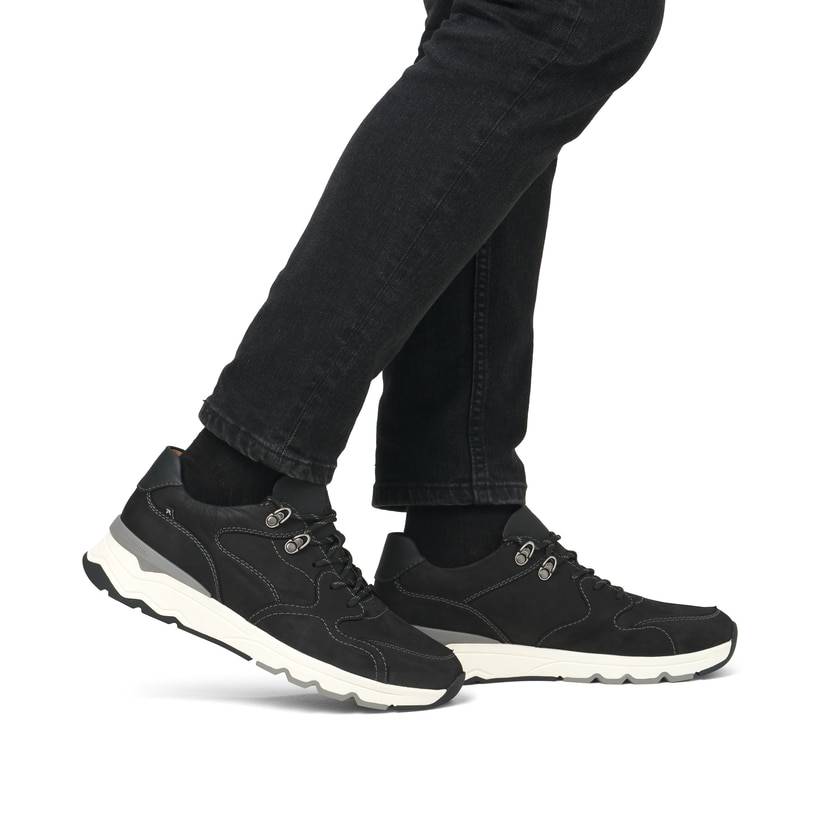 Rieker Artikelnummer U0902-00 Rieker Herren Sneaker Low Nachtschwarz