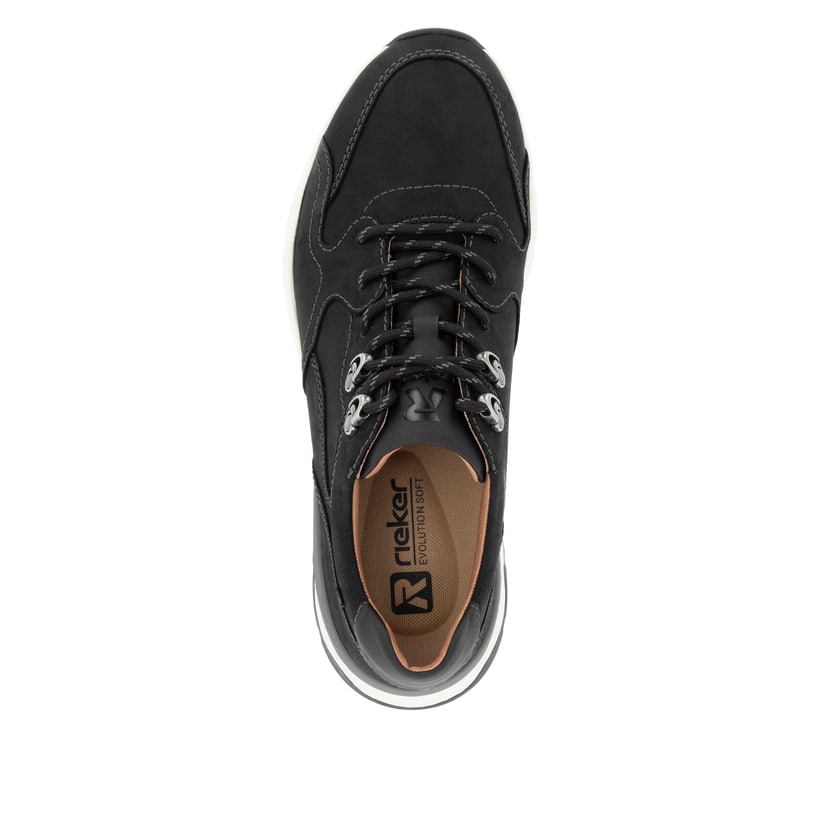 Rieker Artikelnummer U0902-00 Rieker Herren Sneaker Low Nachtschwarz