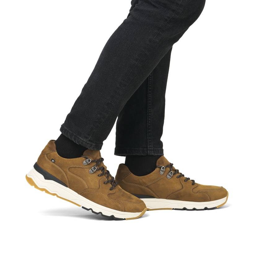 Rieker Artikelnummer U0902-68 Rieker Herren Sneaker Low Kamelbraun