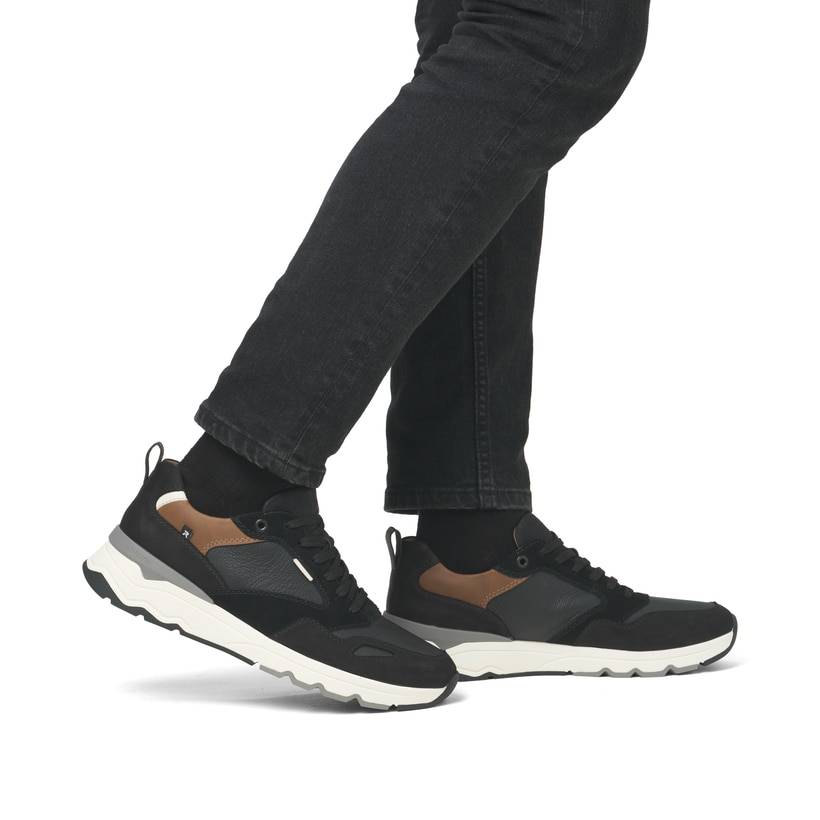 Rieker Artikelnummer U0903-00 Rieker Herren Sneaker Low Urbanschwarz