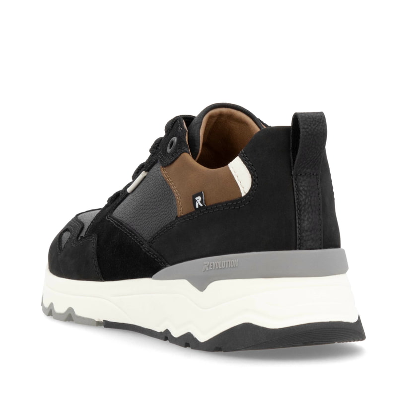 Rieker Artikelnummer U0903-00 Rieker Herren Sneaker Low Urbanschwarz