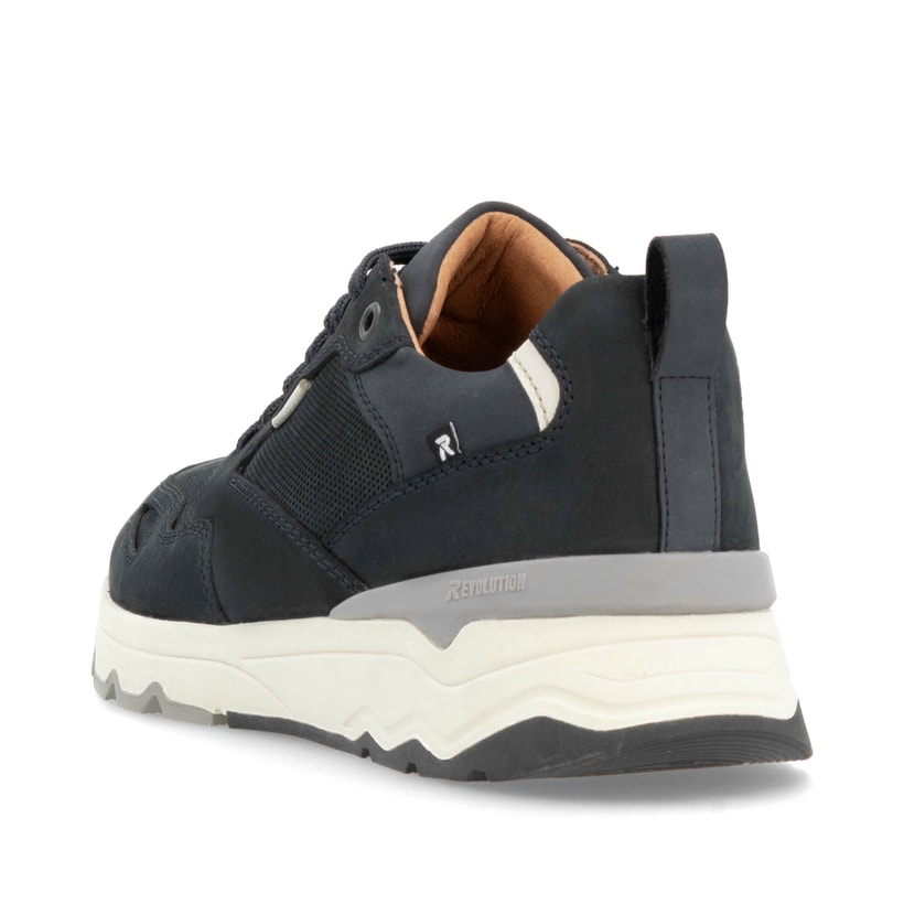 Rieker Artikelnummer U0903-14 Rieker Herren Sneaker Low Pazifikblau