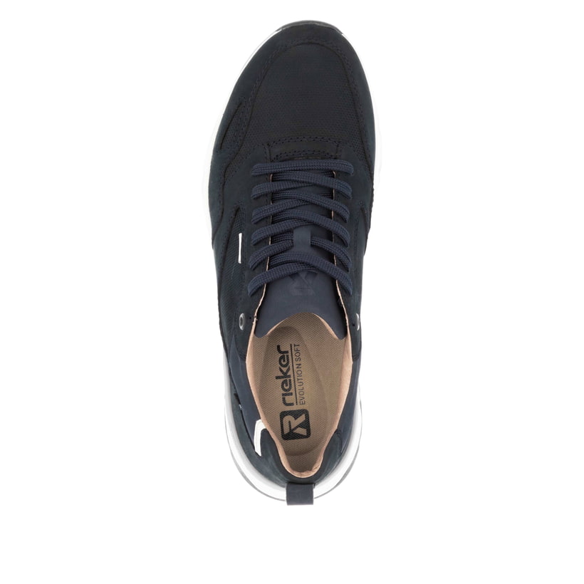 Rieker Artikelnummer U0903-14 Rieker Herren Sneaker Low Pazifikblau