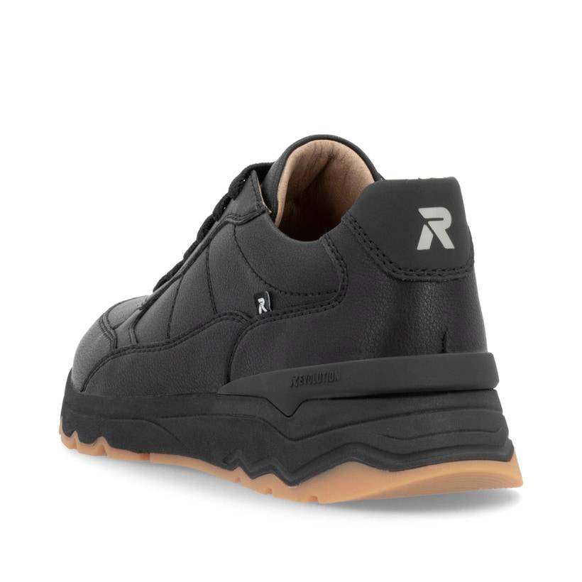 Rieker Artikelnummer U0904-00 Rieker Herren Sneaker Low Mattschwarz