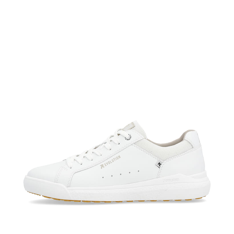 Rieker Artikelnummer U1100-80 Rieker Herren Sneaker Low pearl white