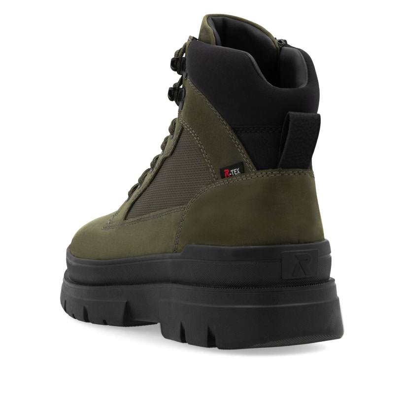 Rieker Artikelnummer U1270-54 Rieker Herren Schnürstiefel Khaki