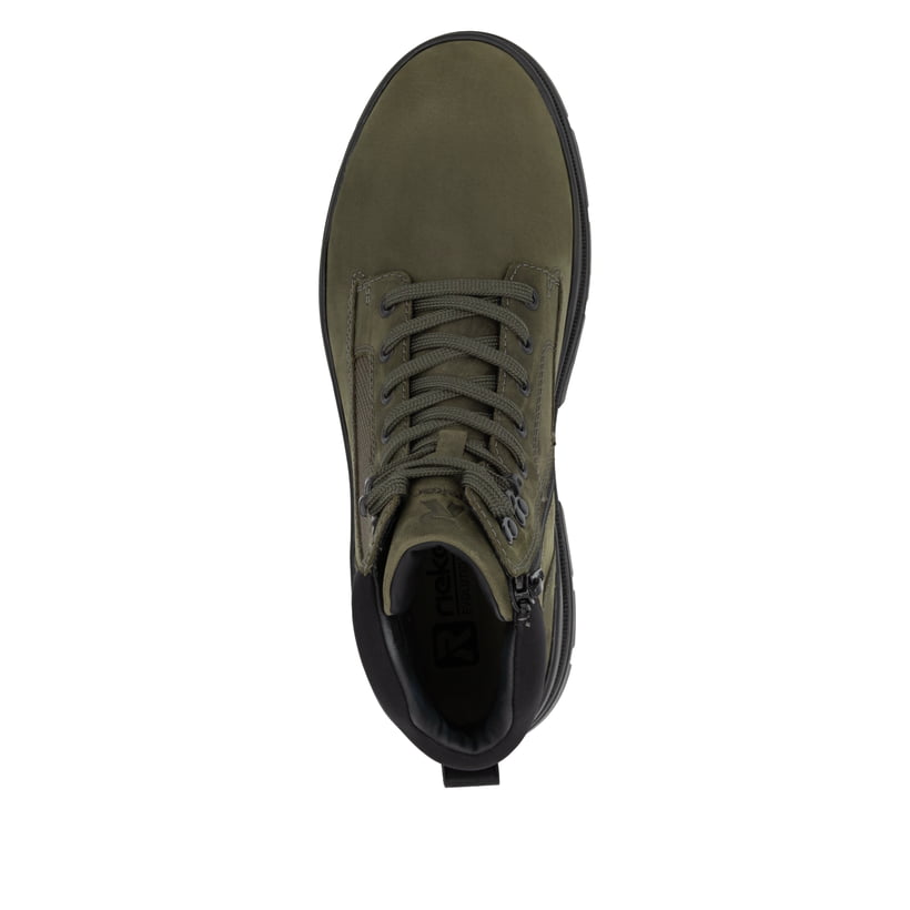 Rieker Artikelnummer U1270-54 Rieker Herren Schnürstiefel Khaki