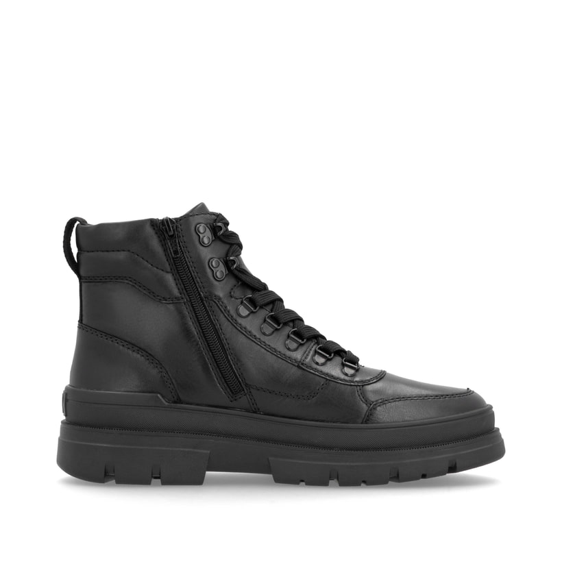 Rieker Artikelnummer U1271-00 Rieker Herren Schnürstiefel Carbonschwarz