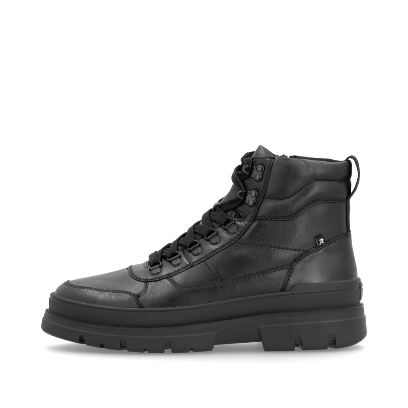 Rieker Artikelnummer U1271-00 Rieker Herren Schnürstiefel carbonschwarz