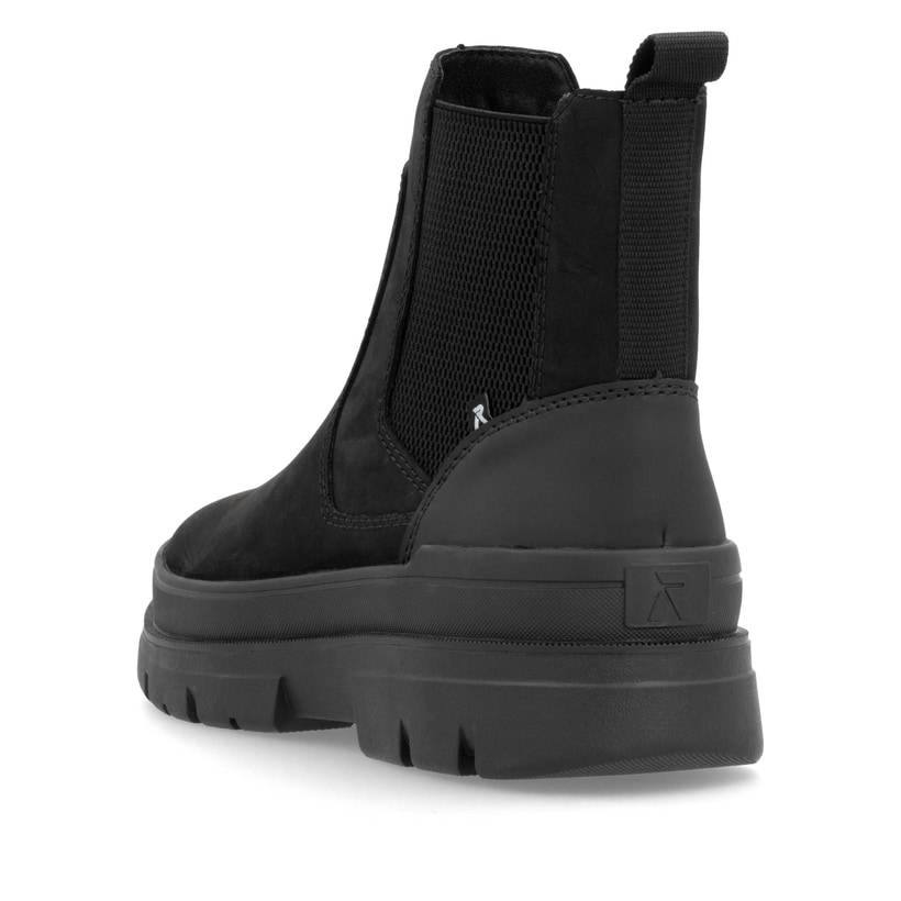 Rieker Artikelnummer U1272-00 Rieker Herren Chelsea Boots Stahlschwarz