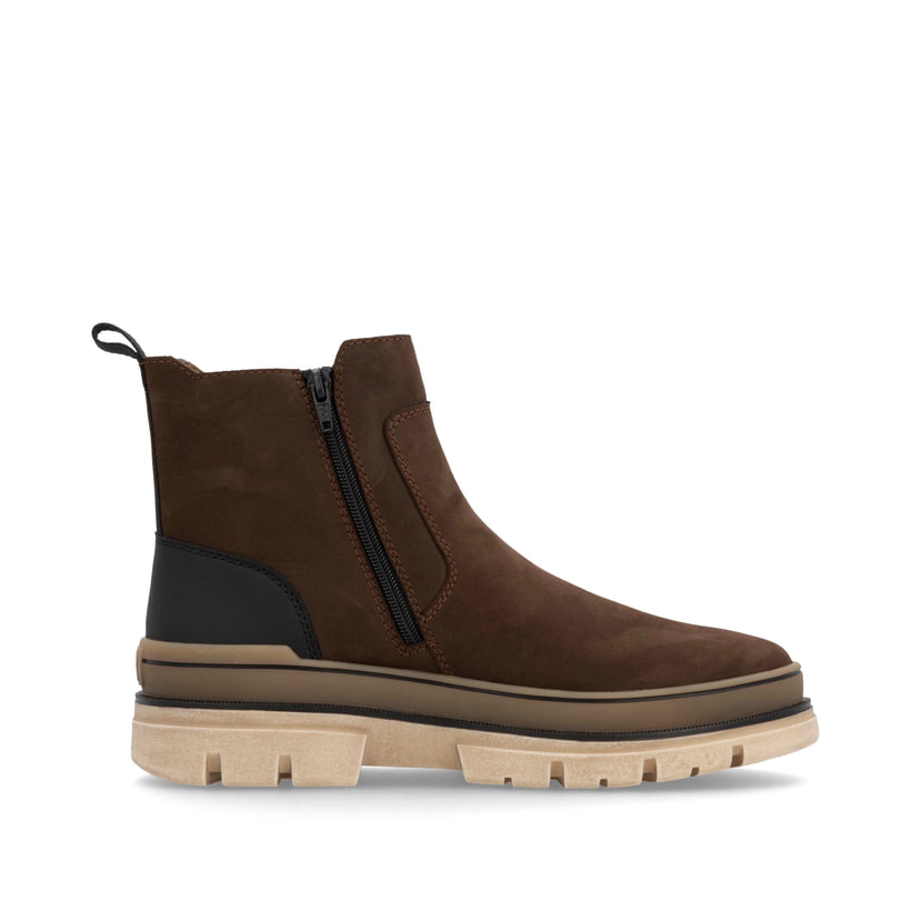 Rieker Artikelnummer U1272-25 Rieker Herren Chelsea Boots Nussbraun