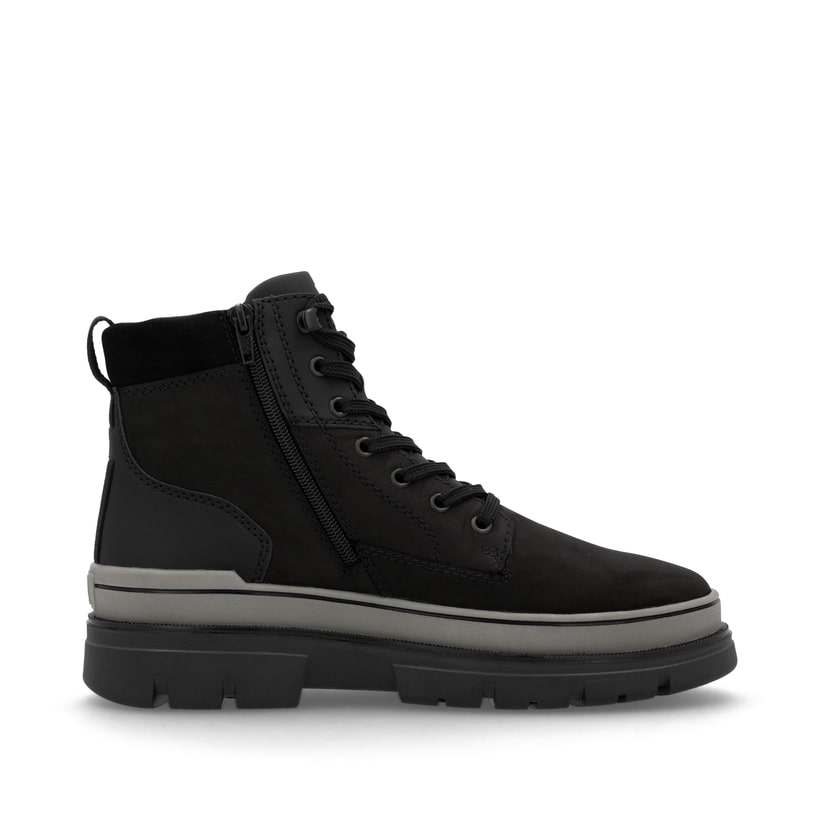 Rieker Artikelnummer U1273-00 Rieker Herren Schnürstiefel Carbonschwarz