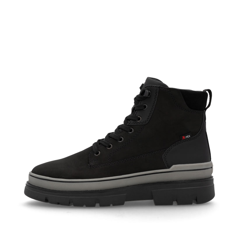 Rieker Artikelnummer U1273-00 Rieker Herren Schnürstiefel Carbonschwarz