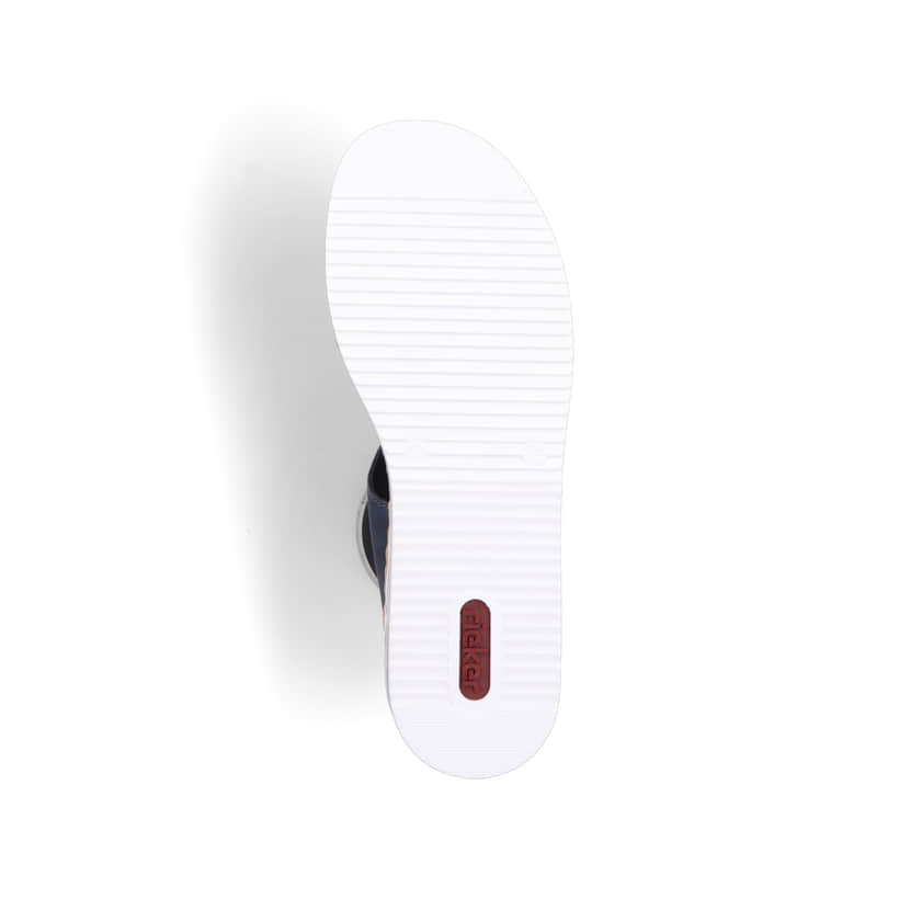 Rieker Artikelnummer V0620-14 Rieker Damen Pantoletten Marineblau