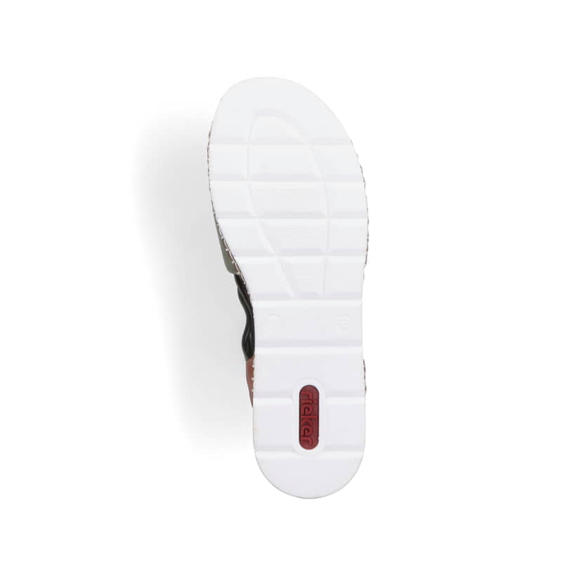 Rieker Artikelnummer V1261-52 Rieker Damen Keilsandaletten Khakigrün