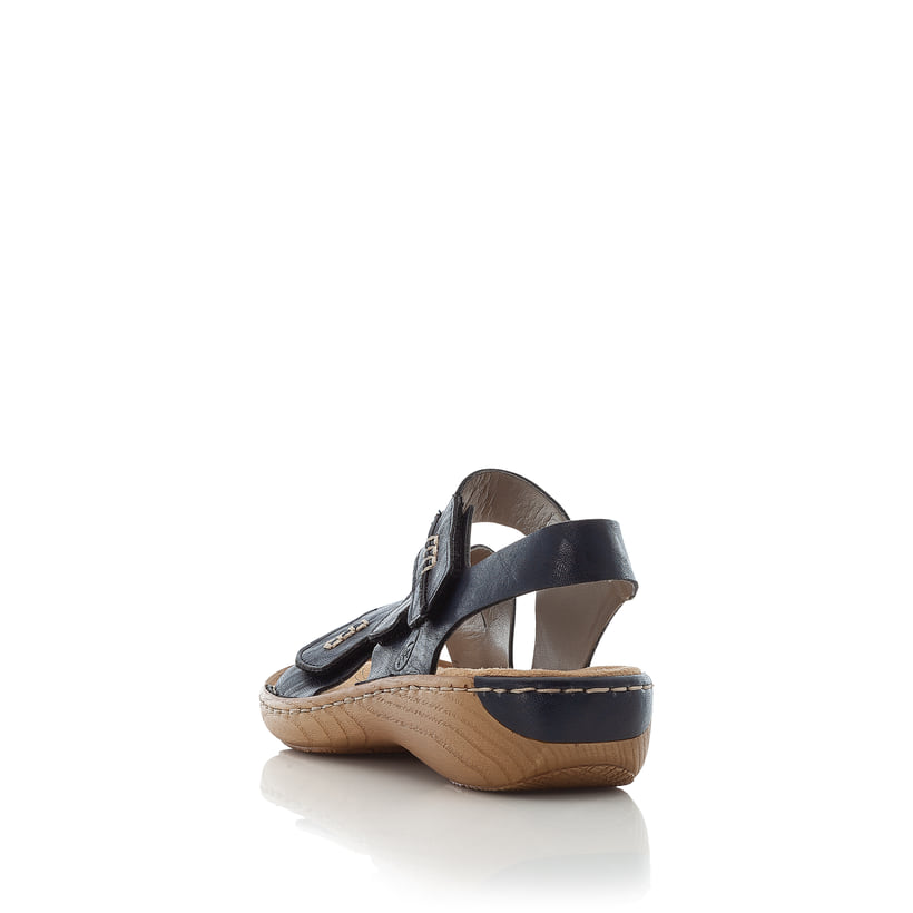 Rieker Artikelnummer V27Z0-15 Rieker Damen Riemchensandalen Pazifikblau