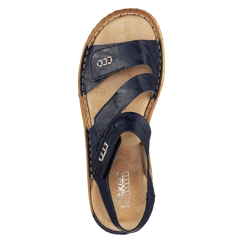 Rieker Artikelnummer V27Z0-15 Rieker Damen Riemchensandalen Pazifikblau
