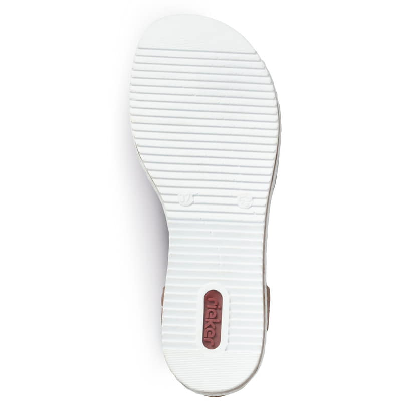 Rieker Artikelnummer V3657-81 Rieker Damen Keilsandaletten Kastanienbraun