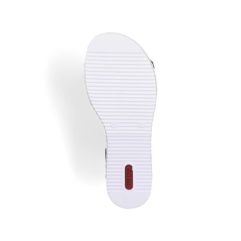 Rieker Artikelnummer V3695-00 Rieker Damen Keilsandaletten Nachtschwarz