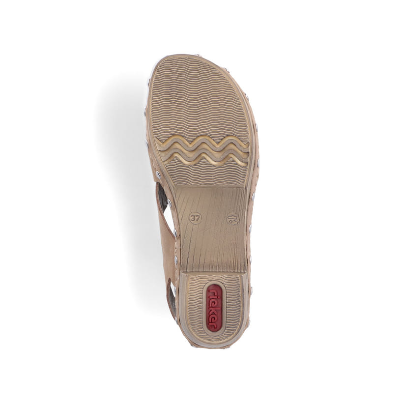 Rieker Artikelnummer V6788-62 Rieker Damen Riemchensandaletten Hellbeige