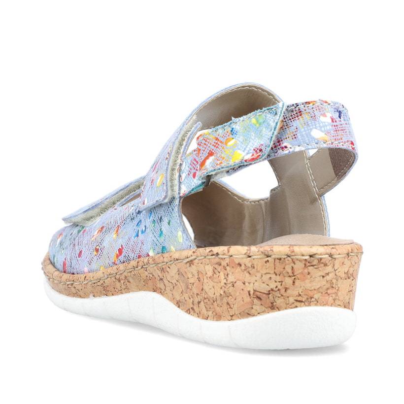 Rieker Artikelnummer V7170-90 Rieker Damen Riemchensandalen Multi