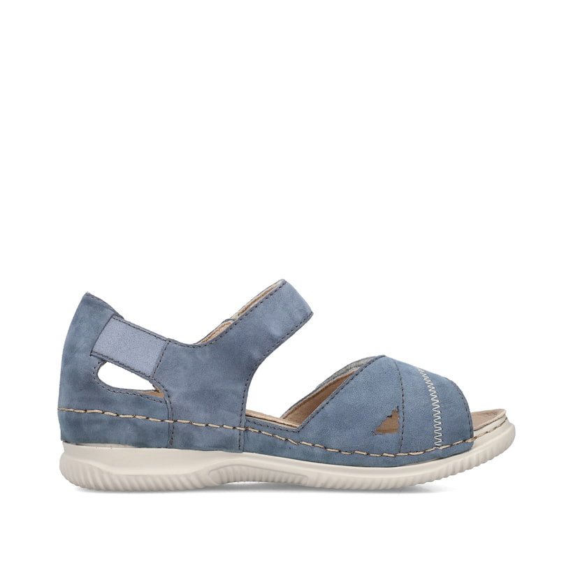 Rieker Artikelnummer V7474-10 Rieker Damen Riemchensandalen Hellblau