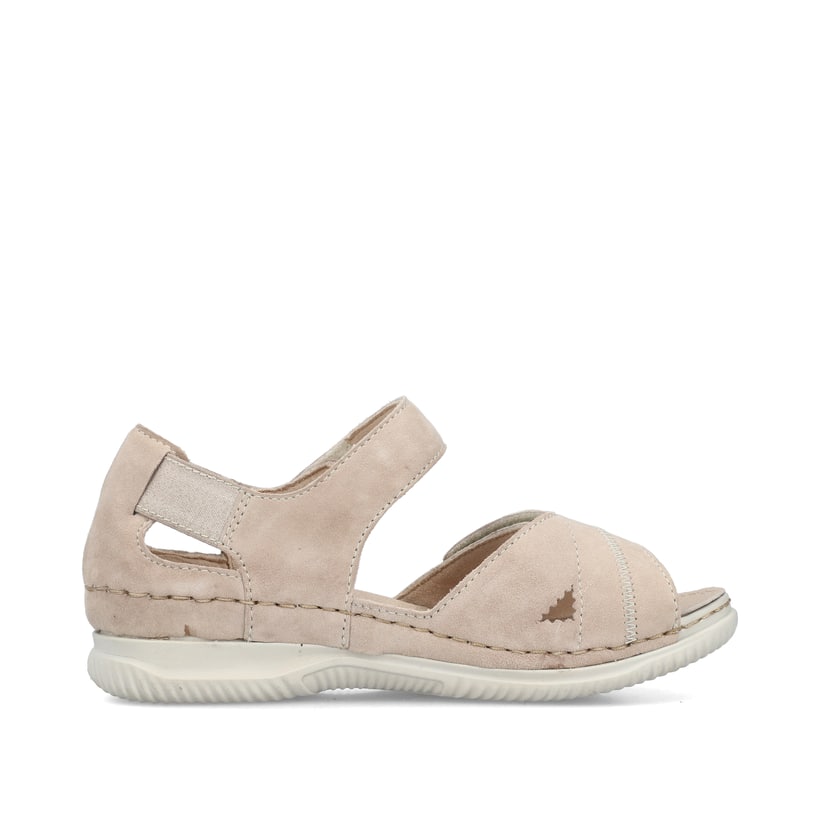 Rieker Artikelnummer V7474-60 Rieker Damen Riemchensandalen Hellbeige